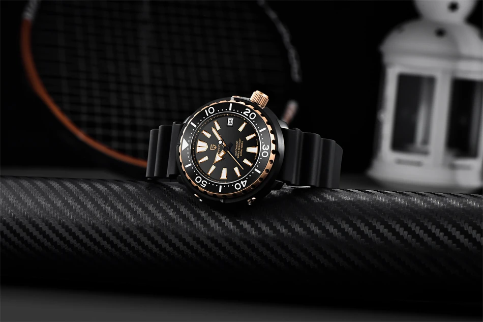 PAGANI DESIGN New 45MM Tuna Diving Wristwatch Men's 300M Waterproof Mechanical Automatic Watches Ceramic Bezel Relogio Masculino