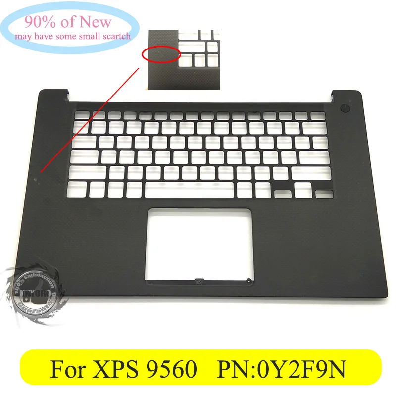 Новинка для Dell XPS 9560 lcd задняя крышка и lcd передняя рамка и Упор для рук и нижняя крышка и табличка - Цвет: US Palmrest 2
