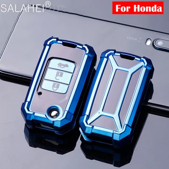 

New TPU Car Key Case Cover Shell For Honda Vezel city Civic BR-V HR-VCRV Pilot Accord Jazz Jade Crider Odyssey Car Accessories