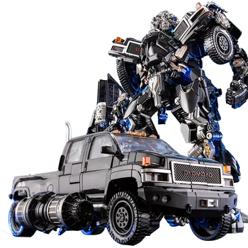 

BMB LS09 LS-09 Transformation Action Figure Toy Movie Model Mech Ironhide KO MPM06 Oversize 25cm ABS Alloy Deformation Car Robot