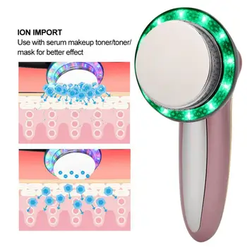 

EMS LED Ultrasonic Face Body Shaping Slimming Ion Introduction Massager Device Beauty Machine Fat Burning Slimming Machine 4
