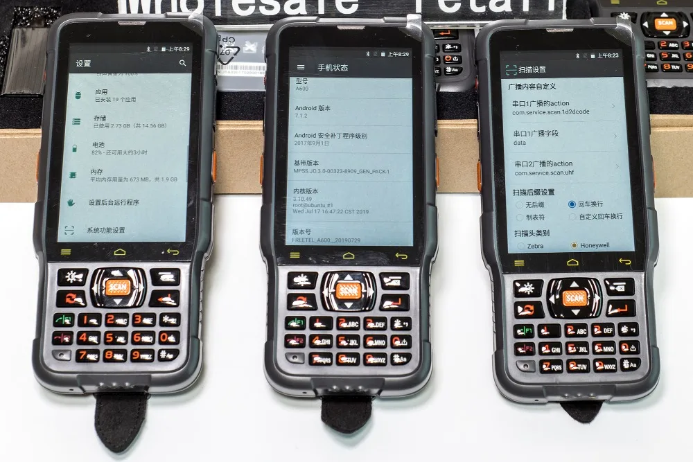 A600 ручной КПК для Zebra Honeywell терминал сбора данных сканер штрих-кода Android