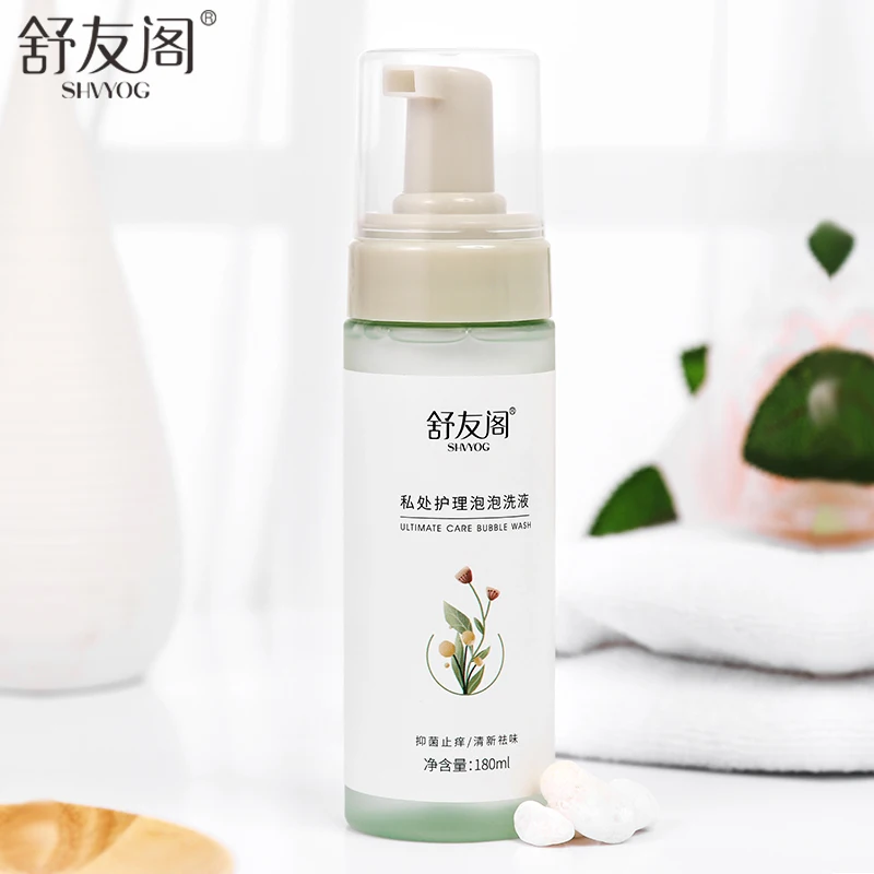 

SHVYOG Private Part Care Bubble Wash Gentle Clean Anti Peculiar Smell Dry Leucorrhea Abnormal Itching Small Dense Foam