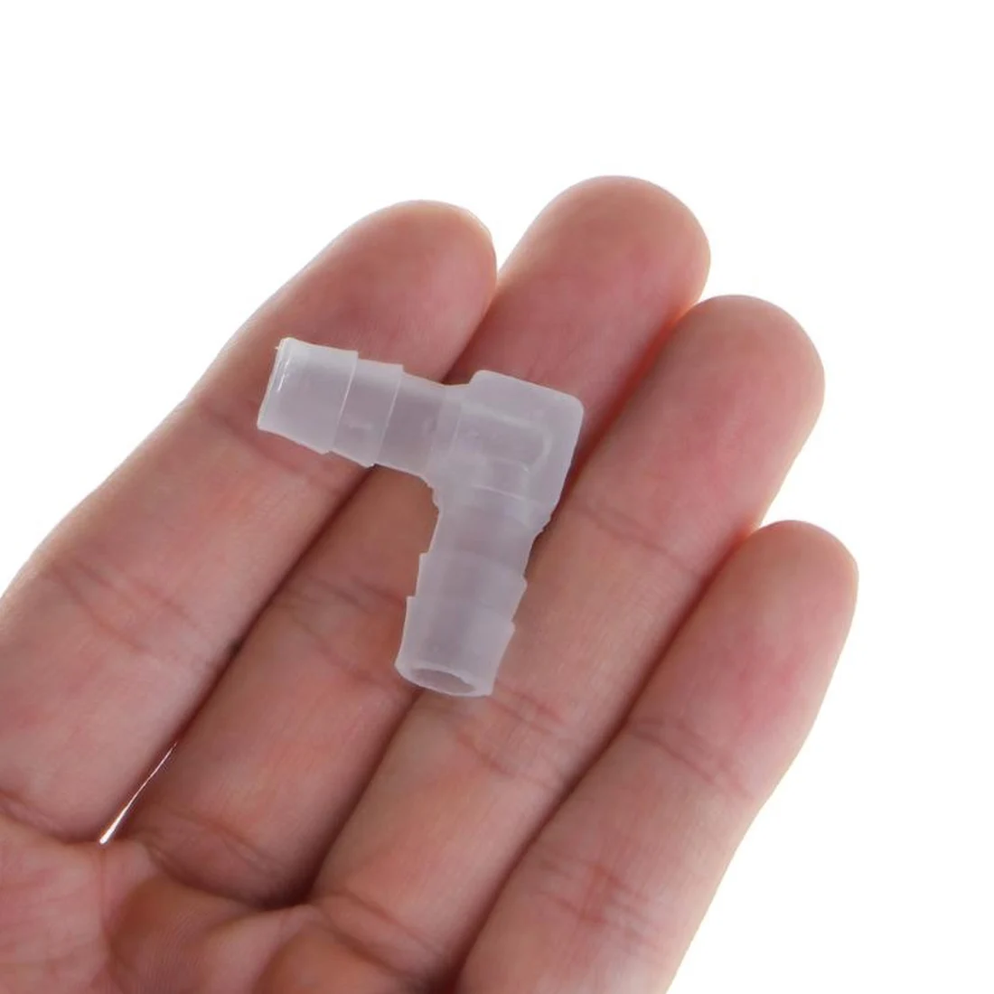 10pcs 90 Degree Hose Equal Reducing Elbow Connector L Type Plastic Pagoda Elbow Joint Garden Irrigation Air Pump Pipe Connectors