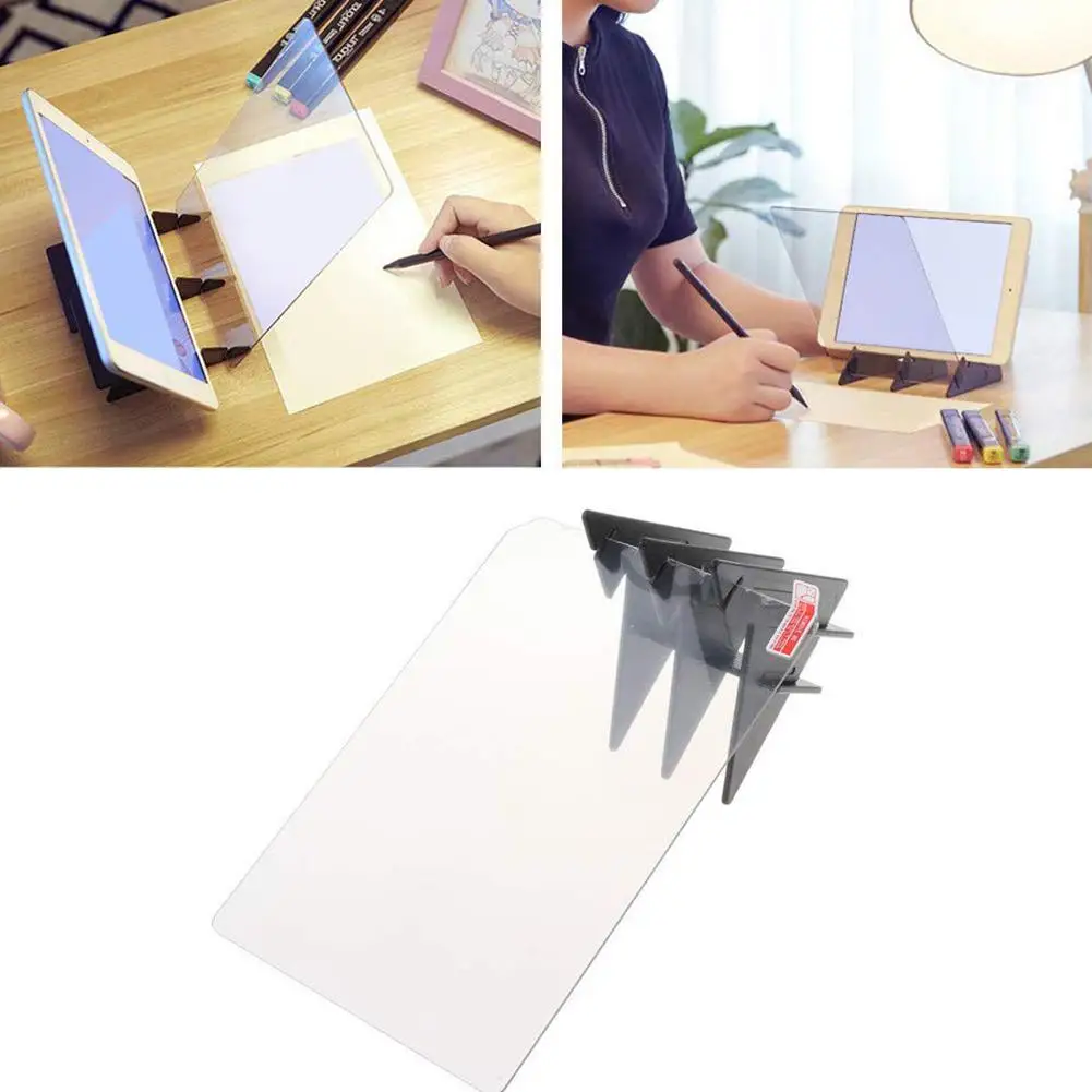  2019 New Painting Artifacts Optical Drawing Board Optical Imaging Copy Table Sketch Board Tracing B