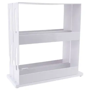 

Multi-Function Rotating Storage Shelf Kitchen Spice Organizer Rack Slide Kitchen R7RC