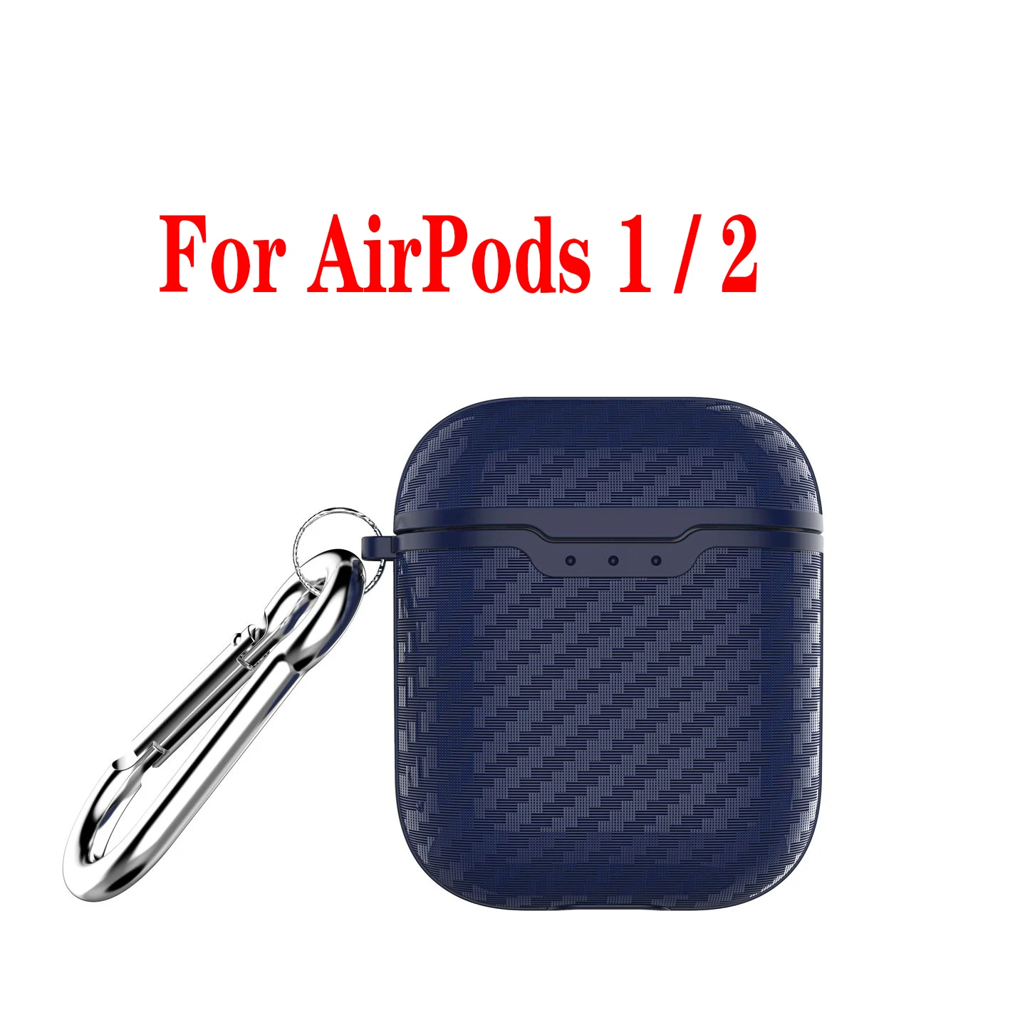 W1 for AirPods 1 2 Для AirPods Pro 3 чехол Роскошная кожа личи/углеродное волокно силиконовый защитный чехол для Airpods 2 AirPods 3 Bluetooth чехол для наушников - Цвет: W1 for AirPods 1 2