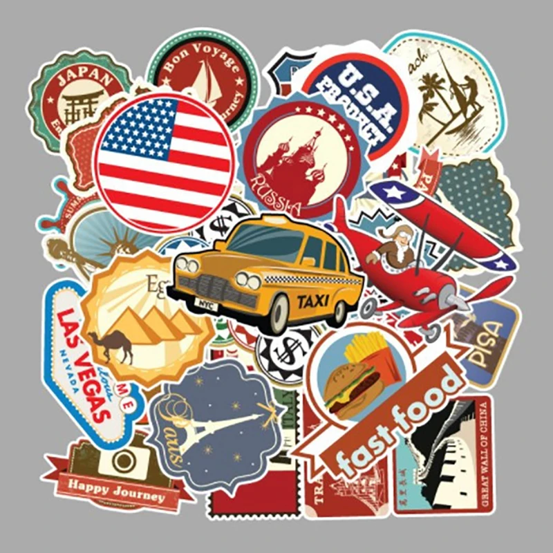 8 LV painted speedy ideas  suitcase stickers, travel stickers, lv