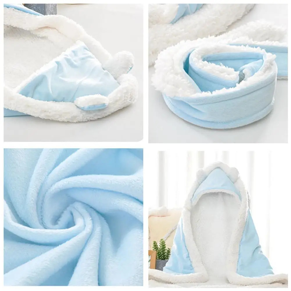 Зимнее одеяло, спальный мешок для новорожденных мальчиков и девочек, постельные принадлежности, детское одеяло для новорожденных