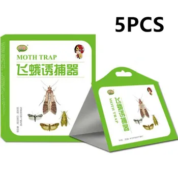 

5 pcs box of premium food kitchen food moth pheromone trap killer pheromone moth trap