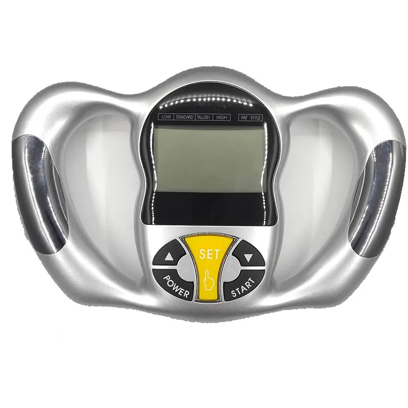 Hand-held BMI analysis electronic fat meter health monitor body fat meter body LCD screen tester