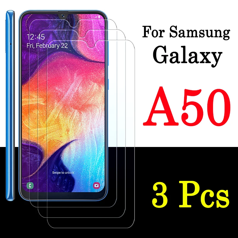 Закаленное стекло для samsung galaxy a50 1-3 шт. защитная пленка экрана 50 А | Мобильные