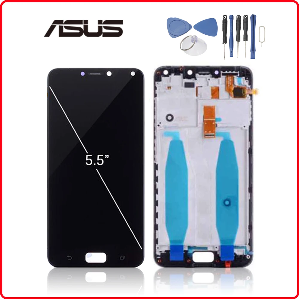 

5.5" Original Display For ASUS Zenfone 4 Max ZC554KL LCD Touch Screen with Frame ZC554KL LCD X001D Digitizer Replacement Parts