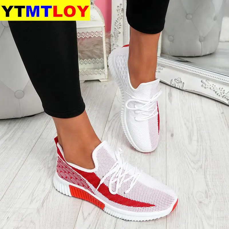 Лидер продаж Женская повседневная обувь на плоской подошве со шнуровкой Zapatos Mujer
