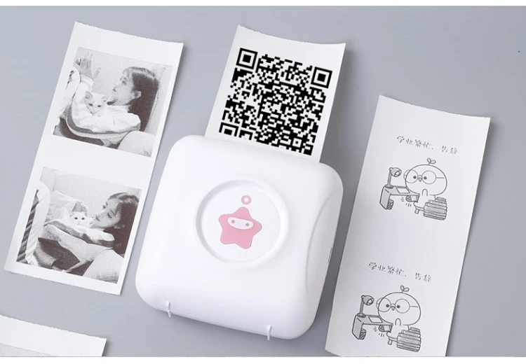 NETUM 300 точек/дюйм Bluetooth беспроводной небольшой Термопринтер для печати этикеток изображение Портативный Фото Принтер миниатюрный для Android iOS Телефон