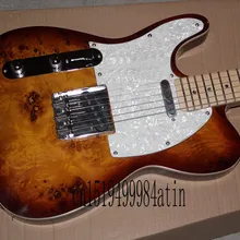 Высокое качество клен гриф левша Sunburst электрогитара горячий предмет высокое качество@ 15