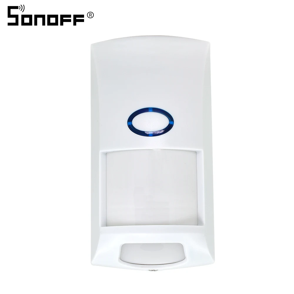 

SONOFF PIR2 RF PIR Motion Sensor Detector 433Mhz Wifi Wireless Remote Entry Alarm Security System Anti Theft Smart Home Alexa