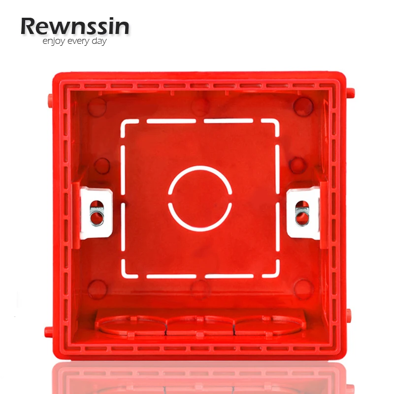 Wall Switch Soocket Cassette Multi-Purpose Installation Box Adjustable Mounting Box Breakout for 86 Type Switch and Socket