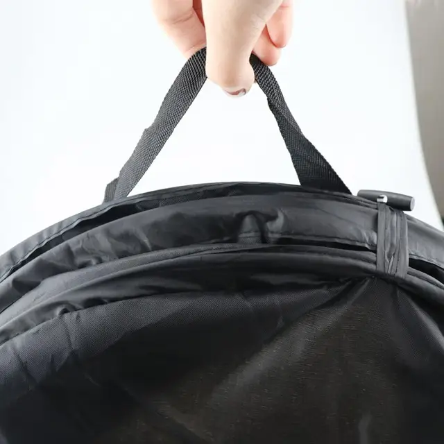 Oxford Szövet Hordozható, Összecsukható Kültéri Kemping Szemétpor - Image 4