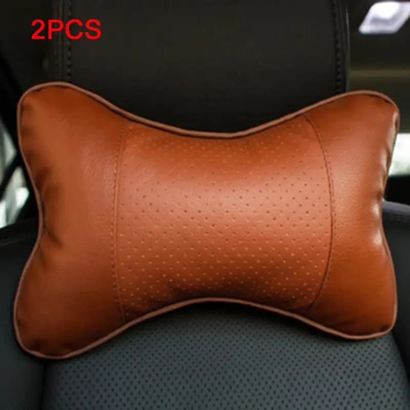 2pcs tpye 9 Поддержка шеи усталость снимает Полиуретановая подушка эластичный ремень всесезонный подголовник мягкий подголовник автомобиля Универсальный подходит для всех транспортных средств - Цвет: 2pcs tpye 9