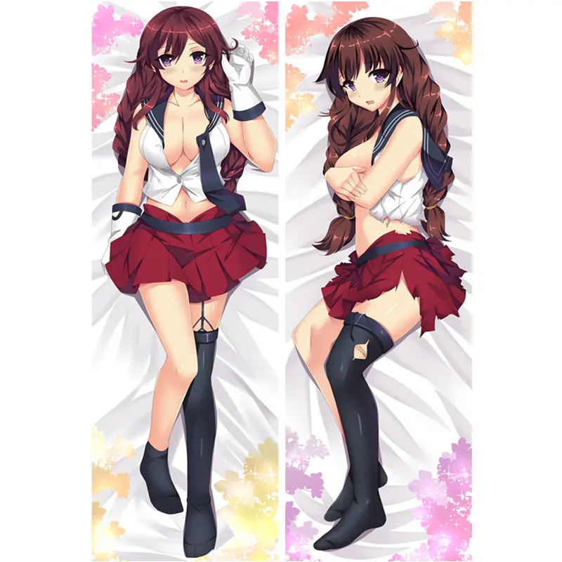 Anime Kantai Collection pillow Covers Dakimakura case Sexy girls 3D Double-sided Bedding Hugging Body pillowcase Gift KC09