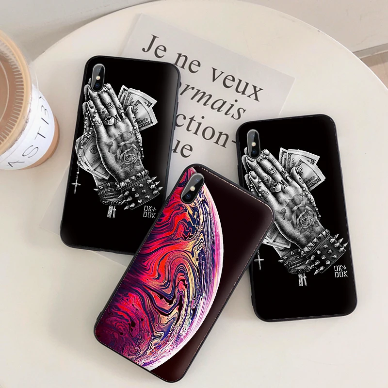silicon case on for xiaomi redmi 8t 8pro coque xaomi note 8 7 6 5 Xiomi 8a 7a 6a k20 soft back cover fundas cases star black | Мобильные