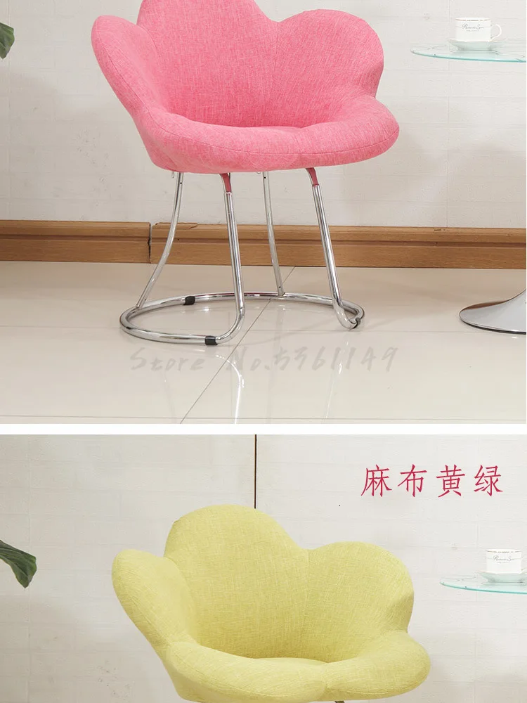 Нордический креативный стул для макияжа девушка сердце стол стул спальня принцесса розовый милый Ins гвоздь туалетный столик стул