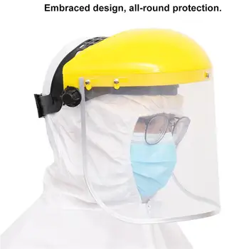 

Grass Cutting Safety PVC Mask Splash Proof Mask Face Protective Screen