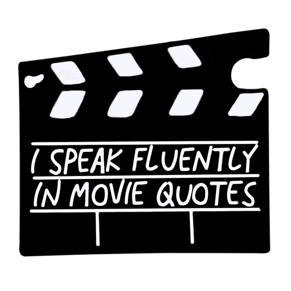 Movie Clapboard Виниловые пластинки песочные часы фильм Хлопушка эмалированная булавка значок панк брошь с музыкальной тематикой джинсовые рубашки нагрудная булавка крутой готический ювелирный подарок - Окраска металла: Movie Clapboard