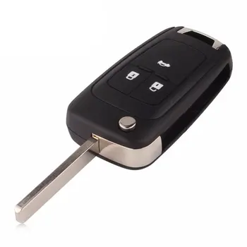 

Car Entry Remote Control Key Fit for Chevrolet Cruze Flip Folding Hot Car Remote Key Shell Case 3 Buttons