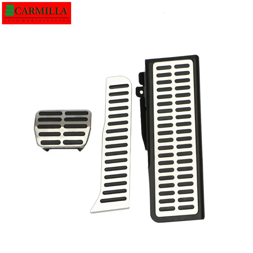 Car Pedals for Volkswagen VW Golf 5 6 MK5 MK6 LHD 2003-2013 Gas Brake Rest Pedal Protection Cover car accessories car pedals pedal cover stainless steel pedal cover Accessories