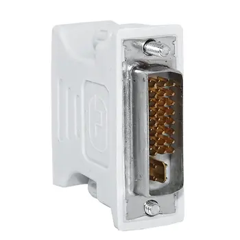 

L-Shape DVI-I to VGA Adapter,90 Degree DVI 24+5 29Pin Male to VGA 15 Pin Female Converter Connecter Adapter for Laptop