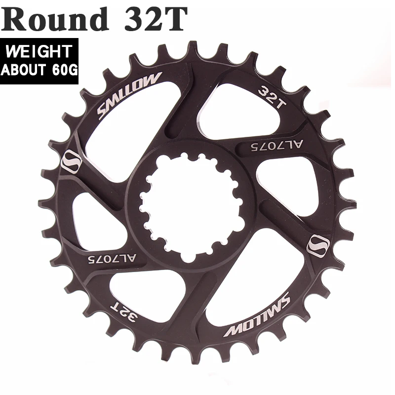 6MM 32T BLACK Цепь для горного велосипеда GXP горный велосипед MTB 30T 32T 34T 36T 38T Crown велосипедная цепь для Sram XX1 XO1 X1 GX XO X9 коленчатый вал - Цвет: 6MM 32T BLACK