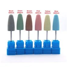 KIMAXCOLA силиконовая насадка для полировки шлифовальных станков для ногтей сверла для электрического маникюрного станка для сглаживания инциальной полировки высокое качество