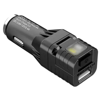 

NITECORE VCL10 Multifunctional All-In-One Vehicle Gadget /QC3.0 Vehicle Charger /Glass Breaker /Emergency Light /Warning Light