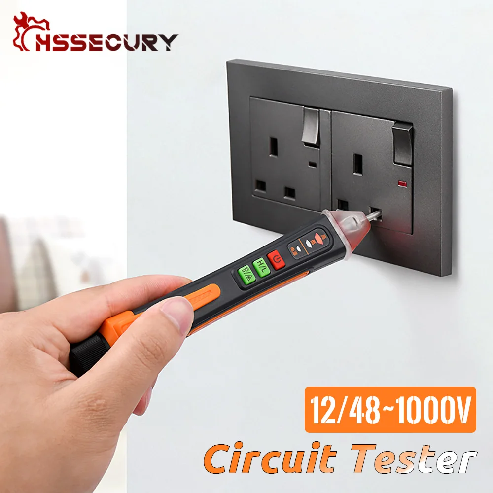 Non-Contact Tester Pen Meter 12-1000V AC Voltage Detectors Smart Electric Sensor Test Pencil Infrared Function Easy To Use Mini |