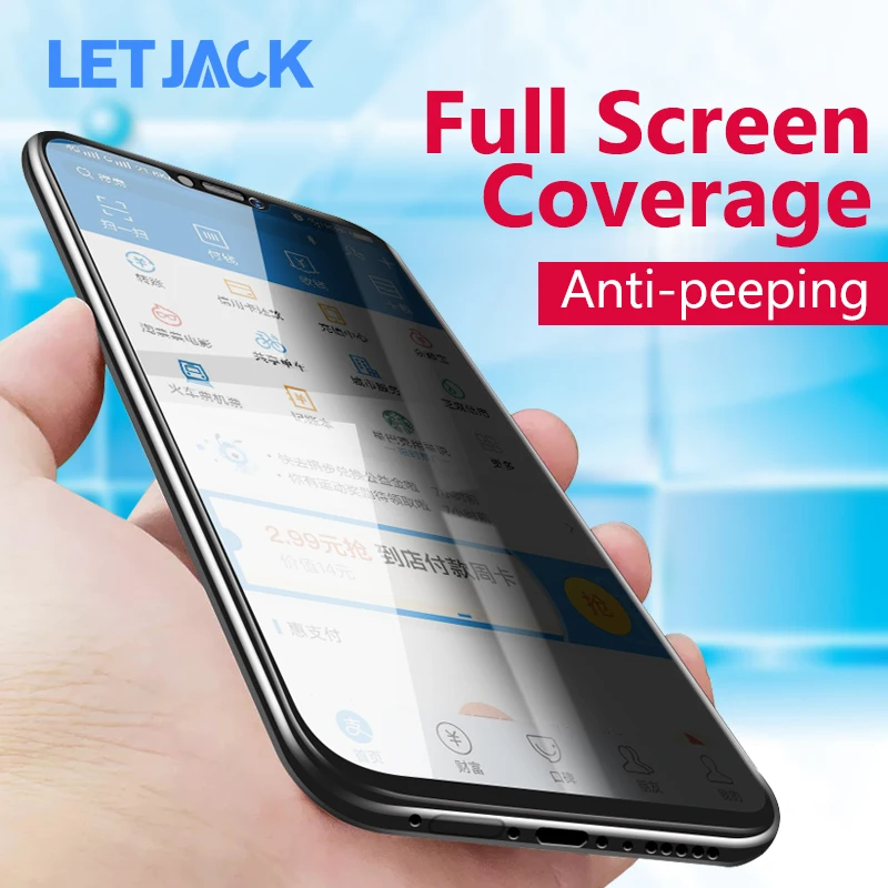 

Privacy Tempered Glass for VIVO V15 Pro X21 X23 Anti Spy Screen Protector for VIVO X20 Plus NEX 2 VIVO X27 V7 Plus V9 Y85 Glass