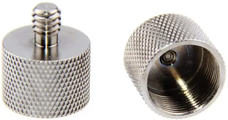 Адаптер для микрофона с резьбой 2 шт. держатель 5/8-27 разъемов на 1/4-20 адаптер