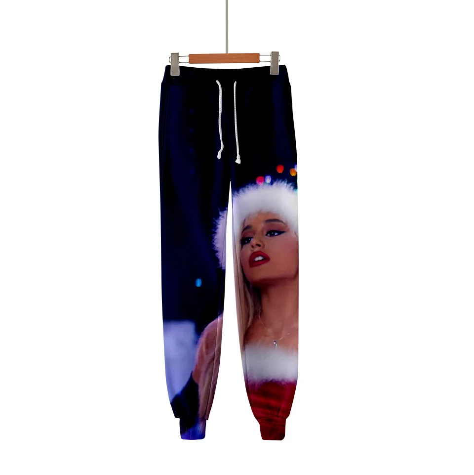 Спортивные штаны с 3D принтом Ariana Grande, wo мужские/мужские спортивные штаны высокого качества, модные популярные удобные повседневные штаны