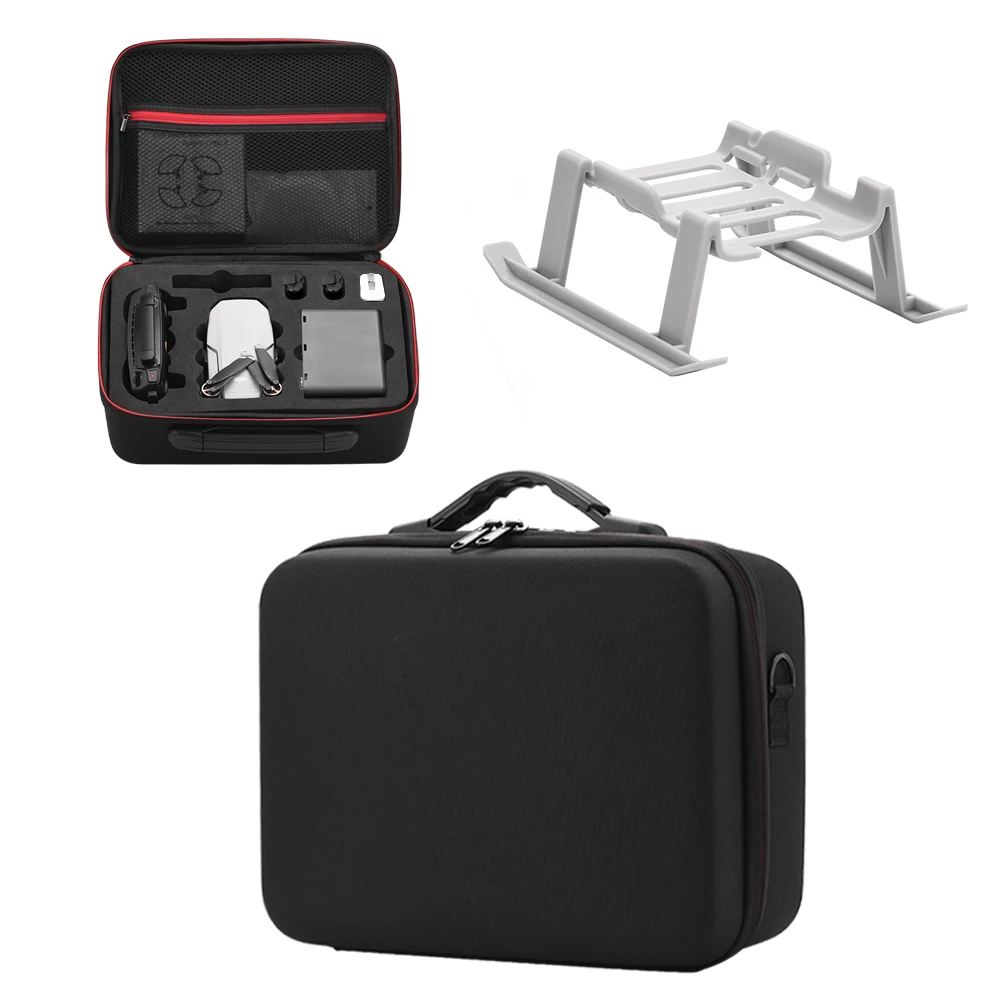 Водонепроницаемый портативный чехол для DJI Mavic Mini, Защитная сумка для хранения, дорожная коробка для mavic mini, шасси, расширенная ножка - Цвет: Темный хаки