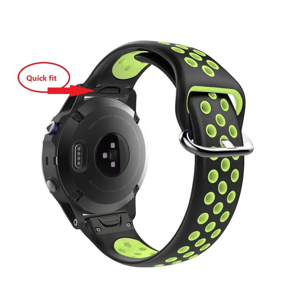 Для 22 мм garmin quick fit band для forerunner 935 945 quick fit/fenix 5/fenix 5 plus/quatix 5 5 sapphire/approach S60 S50