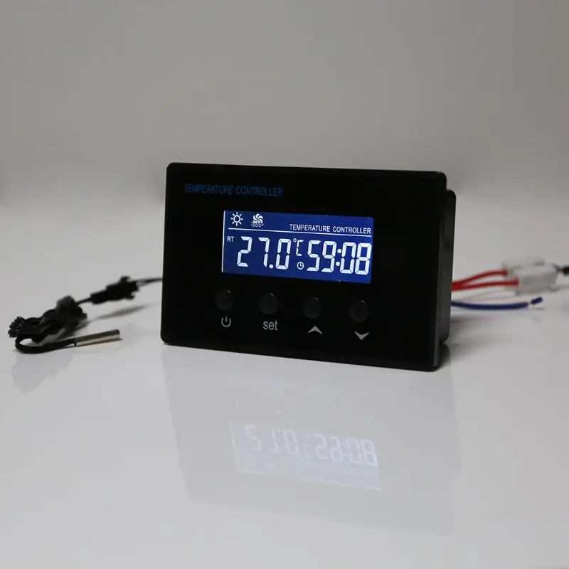 Цифровой сауна Термостат 220V 10A Температура контроллера таймер с NTC Сенсор M89B
