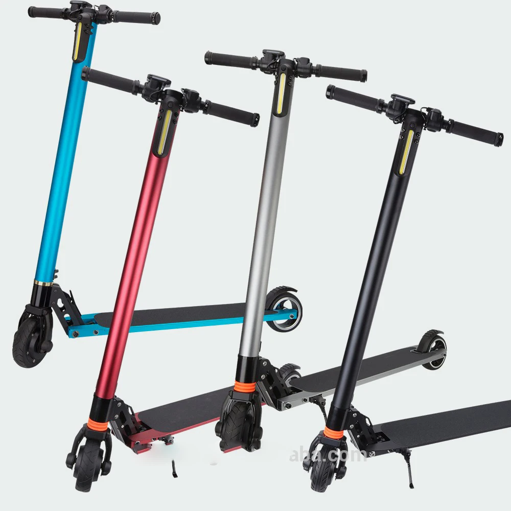 Best Long 30km Range Ce Rohs Certificate Foldable Aluminum Alloy Electric Moped patineta electrica 1