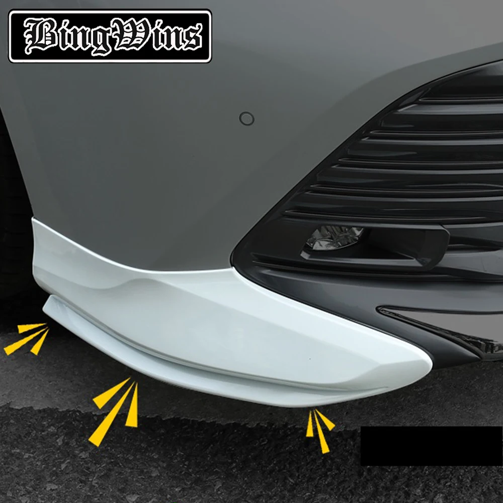 BeingWins автомобильный Стайлинг для Toyota Camry бампер передний губа угловая отделка переднего бампера бар