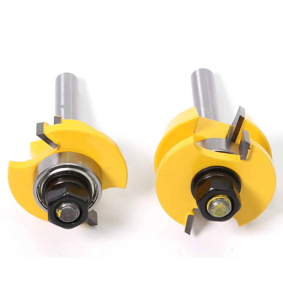 2PC-8mm-Shank-Rail-Stile-Router-Bit-Set-Shaker-door-knife-Woodworking-cutter-Tenon-Cutter-for(5)