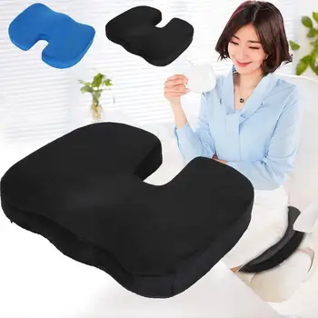 

Home Chair Memory Foam Orthoped Seat Pad Support Lumbar Cushion Pain Relief.
