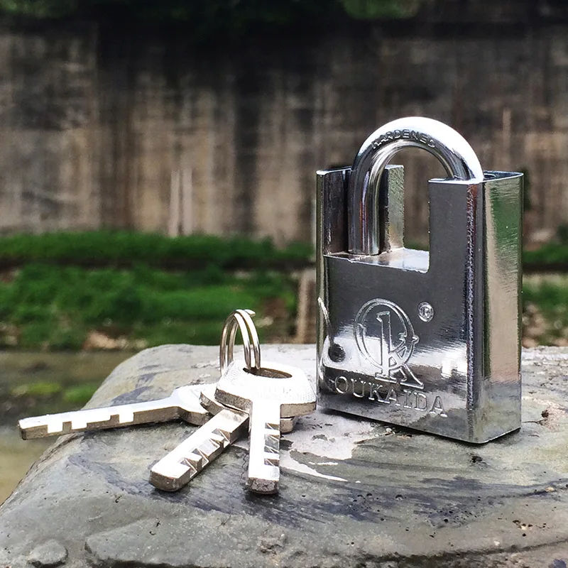 Pujiang Padlock Оптовая Продажа Сумка балка замок Противоугонный замок половина пакета замка через открытый замок системы открытый замок