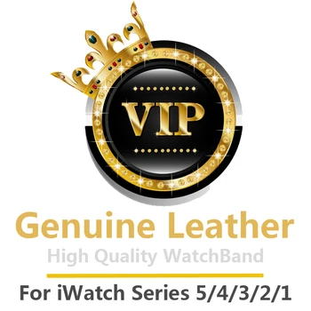 

Genuine Leather Strap For Apple watch band 44mm 40mm correa apple watch 5 4 3 2 high quality Bracelet belt iWatch band 42mm 38mm