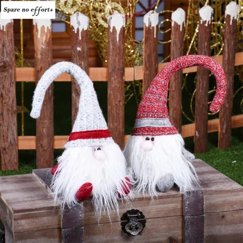 

Birthday Gift Rudolf Doll Navidad Christmas Decoration for Home Gnomi Figures Festival Xmas Ornaments Christmas Tree Decorations