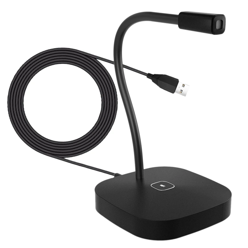 

USB Computer Voice Microphone Conference Live Microphone with Mute PressButton Plug and Play